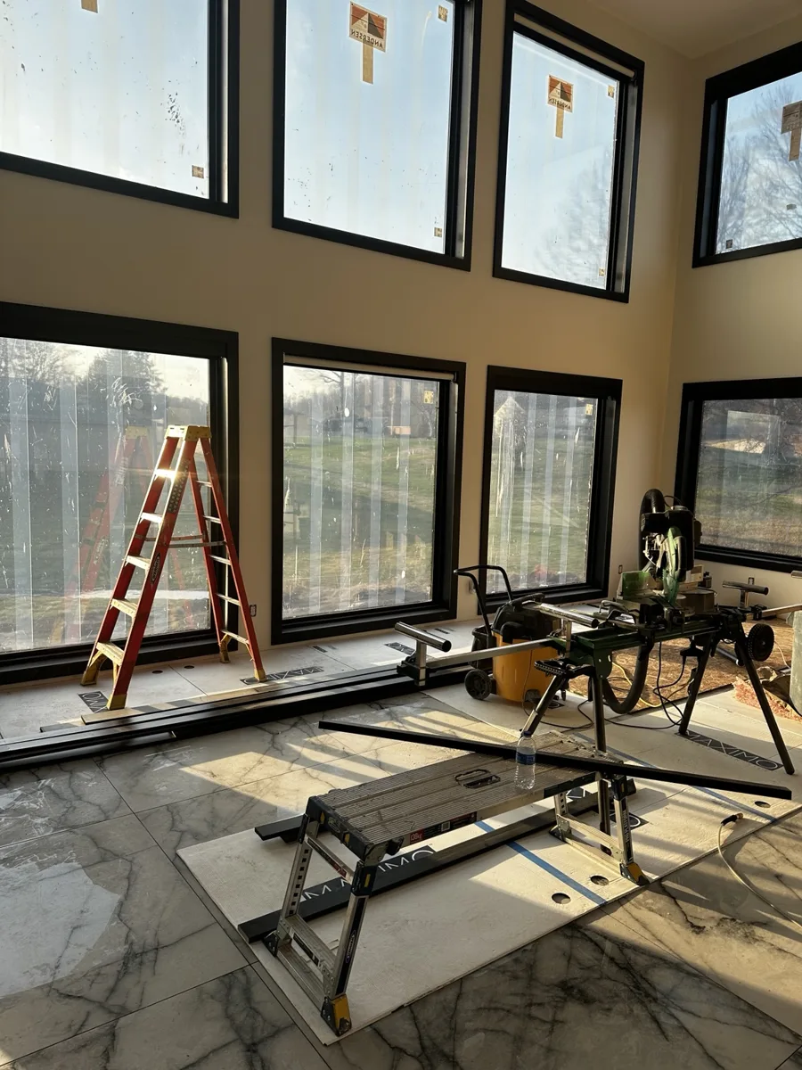 Motorized Shades – Open Position