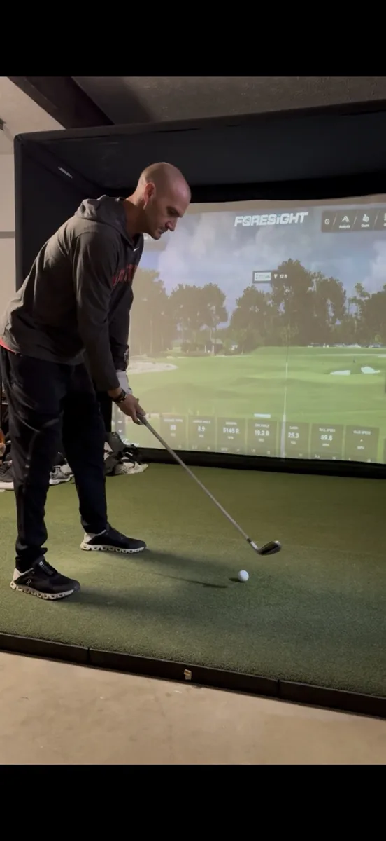 Golf Simulator in Action