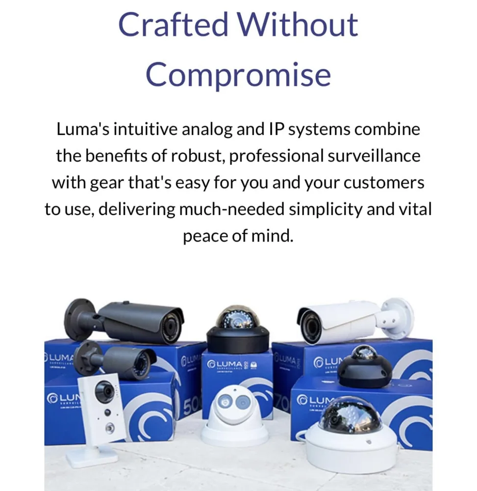 Luma | Security Cameras product illustration